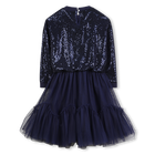 Kleid aus zwei Materialien BILLIEBLUSH 
                    M&Auml;DCHEN