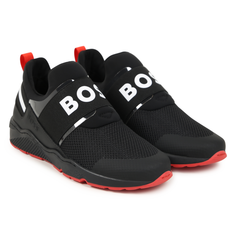 Sneakers aus Materialmix BOSS 
                        JUNGE