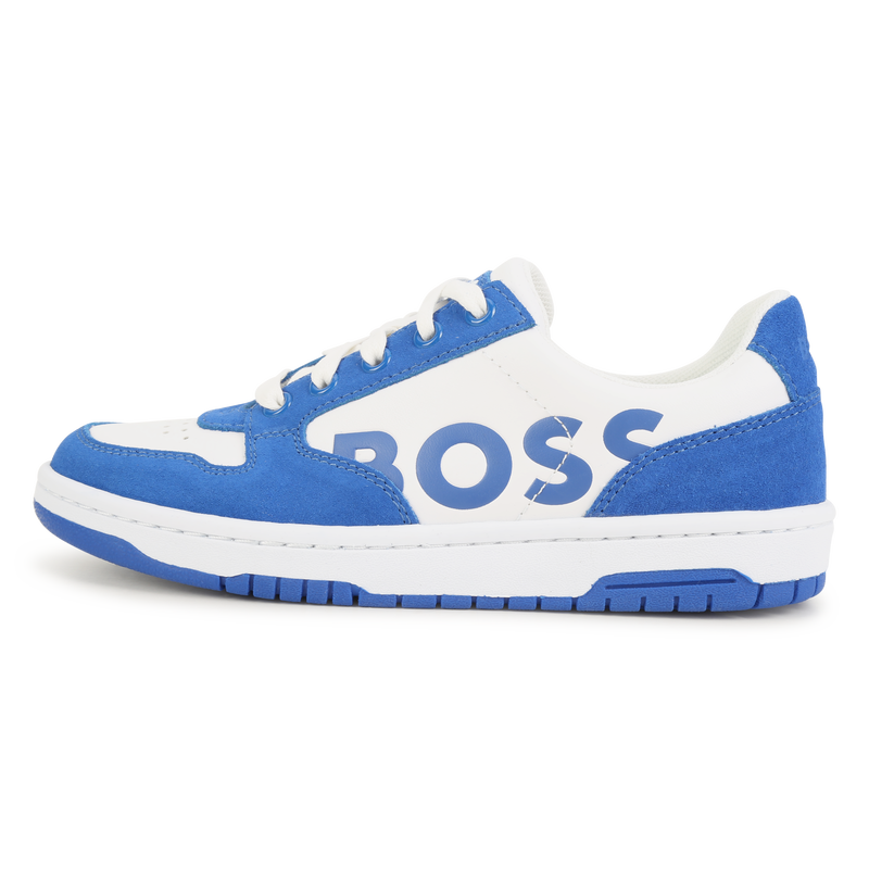 Schn&uuml;r-sneaker mit logo