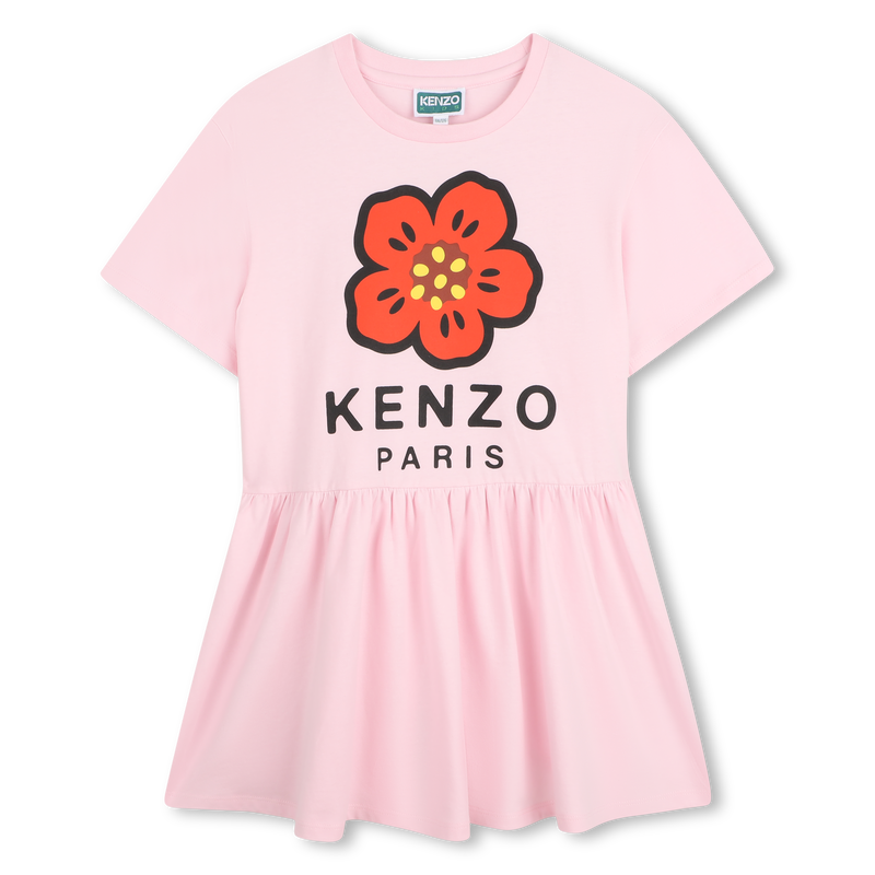 KLEID IN DER TAILLE GERAFFT KENZO KIDS 
                        M&Auml;DCHEN
