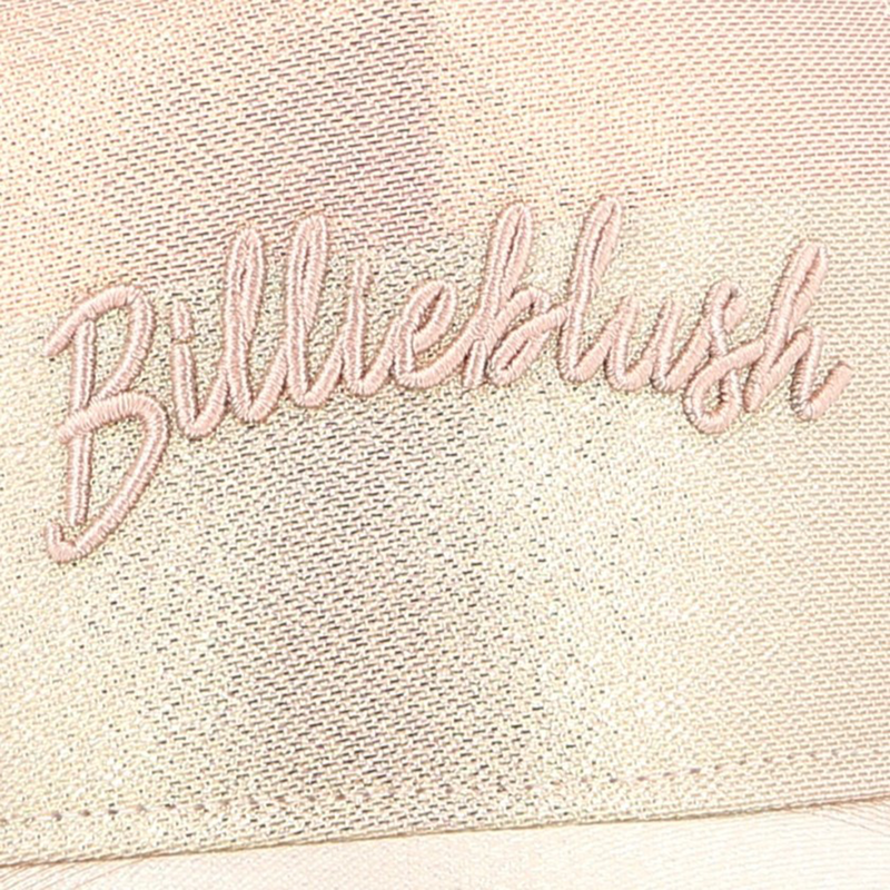 Metallic-Cap mit Stickerei BILLIEBLUSH 
                        M&Auml;DCHEN