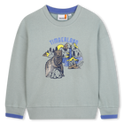 Sweatshirt aus geb&uuml;rstetem Fleece TIMBERLAND 
                    JUNGE