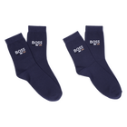 Packung mit 2 Paar Socken, MARINE, hi-res