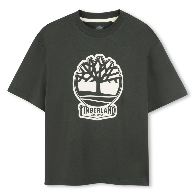 Zweifarbiges T-Shirt mit Logo TIMBERLAND 
                        JUNGE