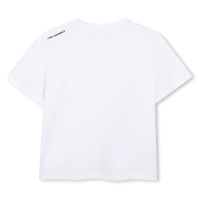 BEDRUCKTES T-SHIRT KARL LAGERFELD KIDS JUNGE