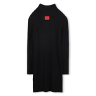 Lang&auml;rmeliges Strickkleid HUGO 
                    M&Auml;DCHEN