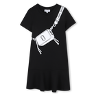 Kurz&auml;rmeliges kleid MARC JACOBS 
                    M&Auml;DCHEN