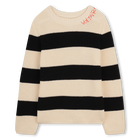 Gestreifter pullover mit rundhalsausschnitt ZADIG & VOLTAIRE 
                    JUNGE