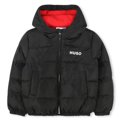 Gef&uuml;tterte Kapuzenwinterjacke HUGO M&Auml;DCHEN