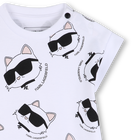 Kurz&auml;rmeliges kleid KARL LAGERFELD KIDS 
                    M&Auml;DCHEN