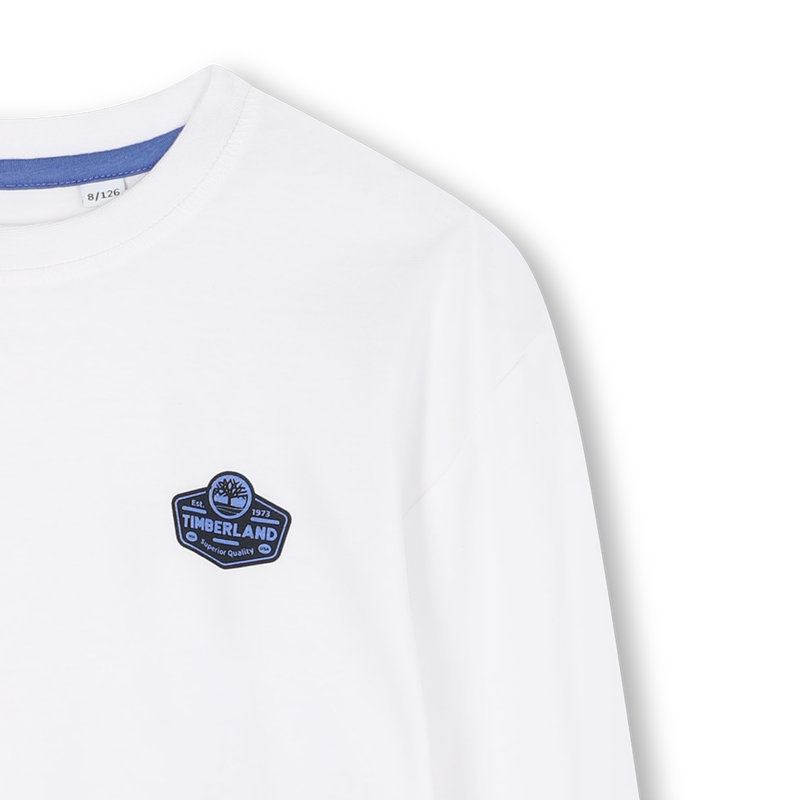 Lang&auml;rmeliges T-Shirt TIMBERLAND 
                        JUNGE
