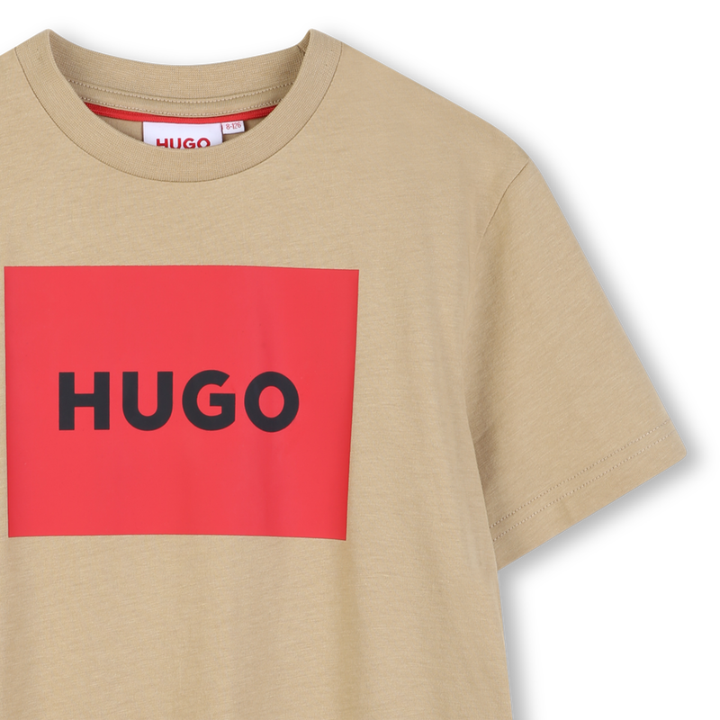 KURZ&Auml;RMELIGES T-SHIRT HUGO 
                        JUNGE