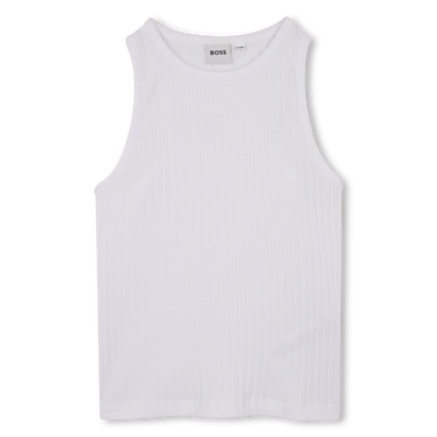 TANKTOP MIT METALLPLATTE BOSS MÄDCHEN