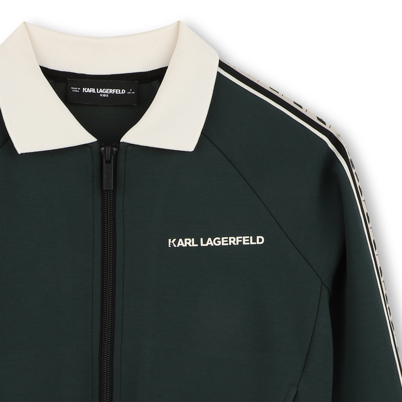 Joggingcardigan KARL LAGERFELD KIDS 
                        JUNGE