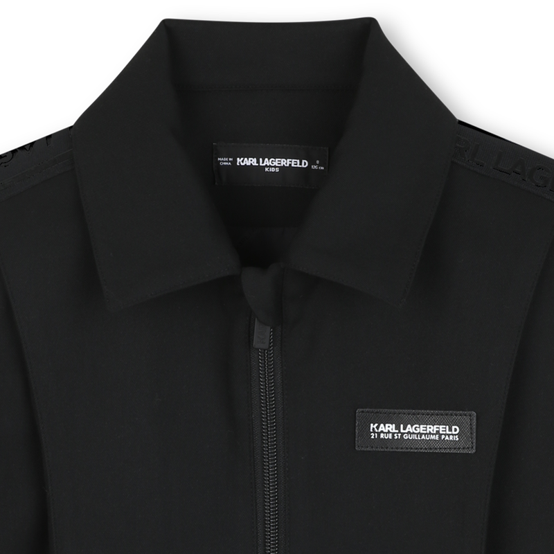 Jacke aus Twill KARL LAGERFELD KIDS 
                        JUNGE