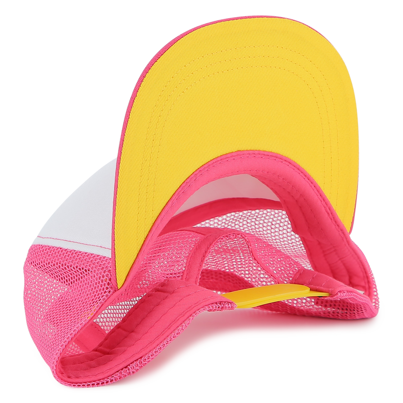 Kappe aus 2 Materialien HUGO 
                        M&Auml;DCHEN