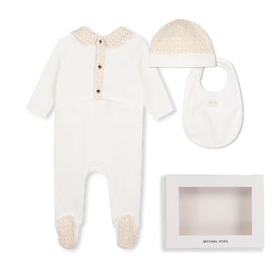Pyjama-Set mit M&uuml;tze und L&auml;tzchen MICHAEL KORS M&Auml;DCHEN