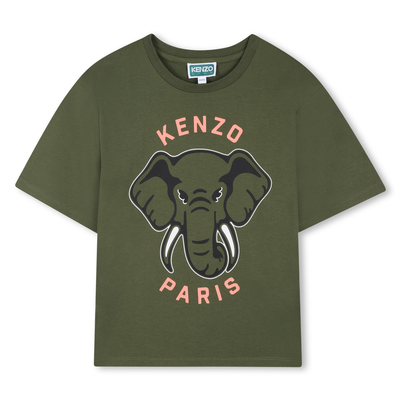 BEDRUCKTES T-SHIRT KENZO KIDS 
                        M&Auml;DCHEN