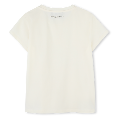 Kurzarm-T-Shirt KARL LAGERFELD KIDS M&Auml;DCHEN