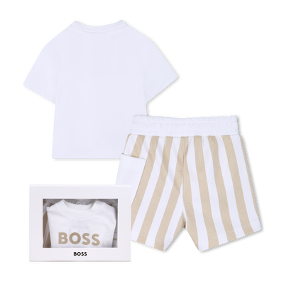 T-SHIRT + SHORTS SET BOSS JUNGE