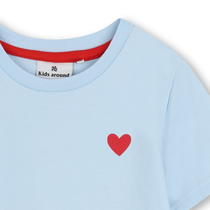 T-Shirt mit kurzen &Auml;rmeln KIDS AROUND 
                        M&Auml;DCHEN