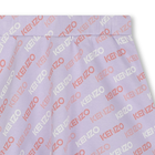 Ausgestellter Rock mit Logo KENZO KIDS 
                    M&Auml;DCHEN
