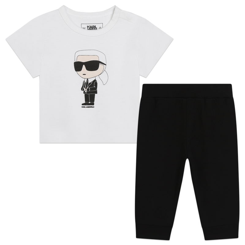 Set aus T-Shirt und Leggings KARL LAGERFELD KIDS 
                        JUNGE