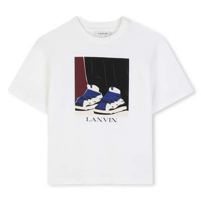 T-Shirt mit kurzen &Auml;rmeln LANVIN JUNGE