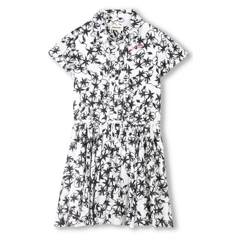 Print-Kleid mit Kn&ouml;pfen ZADIG & VOLTAIRE 
                        M&Auml;DCHEN