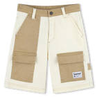 Verstellbare Bermudas aus Twill TIMBERLAND 
                    JUNGE
