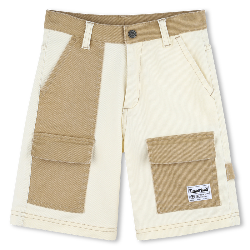 Verstellbare Bermudas aus Twill TIMBERLAND 
                        JUNGE