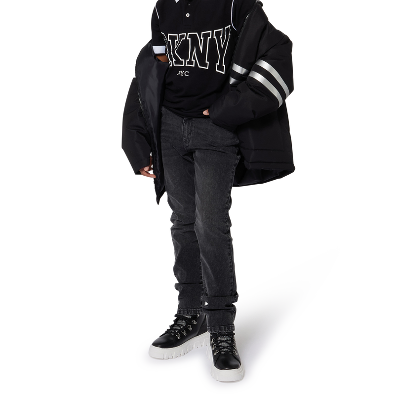 Wasserabweisender Kapuzenparka DKNY 
                        UNISEX