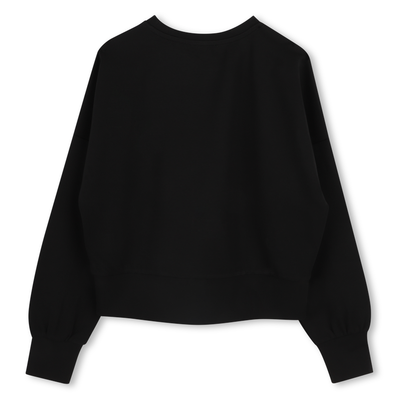 Lang&auml;rmeliges Sweatshirt KARL LAGERFELD KIDS 
                        M&Auml;DCHEN
