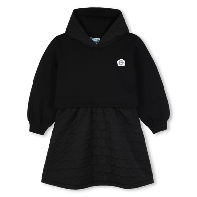 Kapuzenkleid KENZO KIDS M&Auml;DCHEN