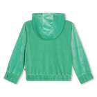 Samtige Sweatjacke mit Kapuze BILLIEBLUSH 
                    M&Auml;DCHEN