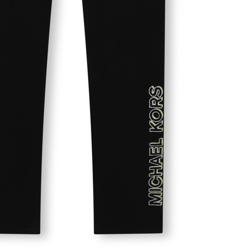 Leggings mit Glitzerlogo MICHAEL KORS 
                        M&Auml;DCHEN