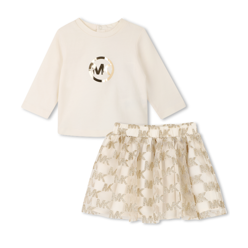T-Shirt und Rock Set MICHAEL KORS 
                        M&Auml;DCHEN