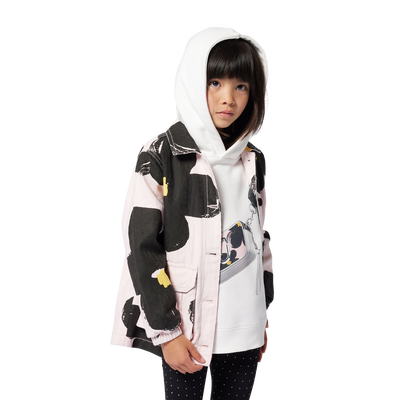 Gemusterte Jacke mit Taschen MARC JACOBS M&Auml;DCHEN