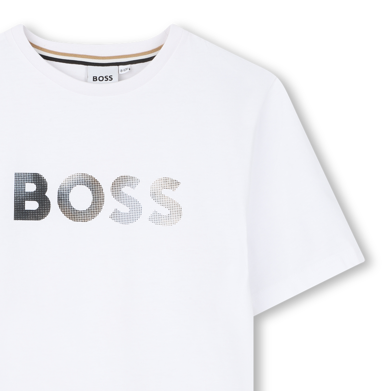 KURZ&Auml;RMELIGES T-SHIRT BOSS 
                        JUNGE