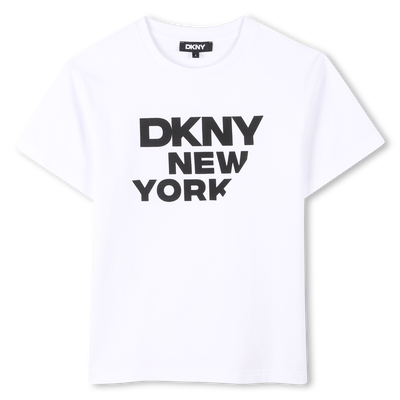 Kurzarm-T-Shirt aus Baumwolle DKNY UNISEX