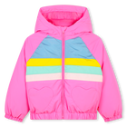 Mehrfarbige Kapuzensteppjacke BILLIEBLUSH 
                    M&Auml;DCHEN