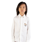 Lang&auml;rmeliges hemd KENZO KIDS 
                    JUNGE