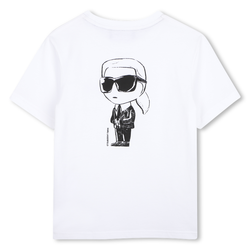 T-Shirt mit kurzen &Auml;rmeln KARL LAGERFELD KIDS 
                        JUNGE
