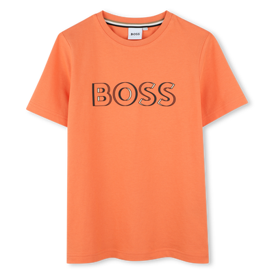 T-Shirt aus Baumwolle BOSS JUNGE