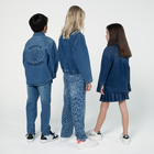 Lang&auml;rmeliges Jeanshemd MICHAEL KORS 
                    M&Auml;DCHEN