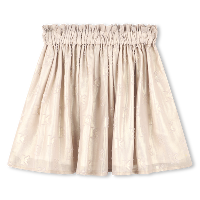 Gl&auml;nzender Rock KENZO KIDS M&Auml;DCHEN