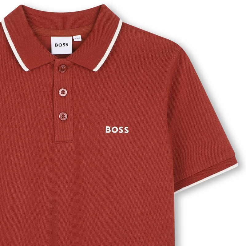 Kurz&auml;rmeliges poloshirt BOSS 
                        JUNGE