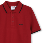 Kurz&auml;rmeliges Poloshirt BOSS 
                    JUNGE
