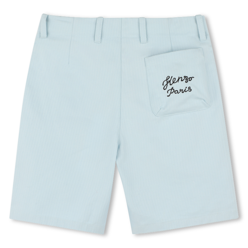 Bestickte Bermudas KENZO KIDS 
                        JUNGE