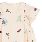 Poplin kleid KENZO KIDS 
                    M&Auml;DCHEN